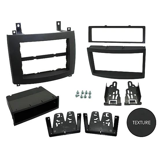 Connects2 Double DIN Stereo Fascia Plate For Cadillac - CT23CA03 Connects2 Double DIN Stereo Fascia Plate For Cadillac - CT23CA03