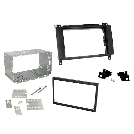 Connects2 Double Din Stereo Fascia Fitting Kit For Mercedes CT23MB01 Connects2 Double Din Stereo Fascia Fitting Kit For Mercedes CT23MB01