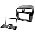 Connects2 Double Din Fascia Fitting Kit For Mitsubishi - CT23MT15