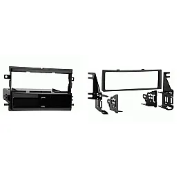 Connects2 Single DIN Stereo Fascia Adapter Black For Ford - CT24FD25 Connects2 Single DIN Stereo Fascia Adapter Black For Ford - CT24FD25