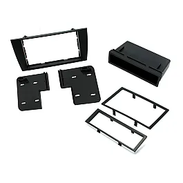 Connects2 Single DIN Stereo Fascia Adapter Black For Jaguar - CT24JG04