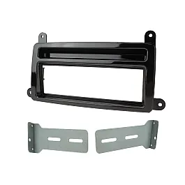 Connects2 Single DIN Stereo Fascia Gloss Black Adapter For Renault - CT24RT20