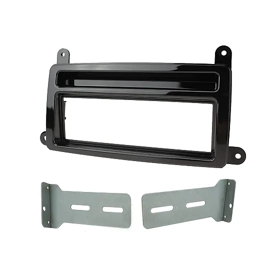 Connects2 Single DIN Stereo Fascia Gloss Black Adapter For Renault - CT24RT20 Connects2 Single DIN Stereo Fascia Gloss Black Adapter For Renault - CT24RT20
