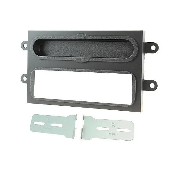 Connects2 Single DIN Stereo Fascia Matt Black Adapter For Renault - CT24RT21 Connects2 Single DIN Stereo Fascia Matt Black Adapter For Renault - CT24RT21
