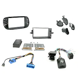 Connects2 Car Stereo Fitting Kit Double DIN Radio Installation For Fiat 500 - CTKFT02 Connects2 Car Stereo Fitting Kit Double DIN Radio Installation For Fiat 500 - CTKFT02
