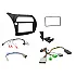 Connects2 Car Stereo Fitting Kit Double DIN Facia Radio LHD Installation For Honda - CTKHD01L