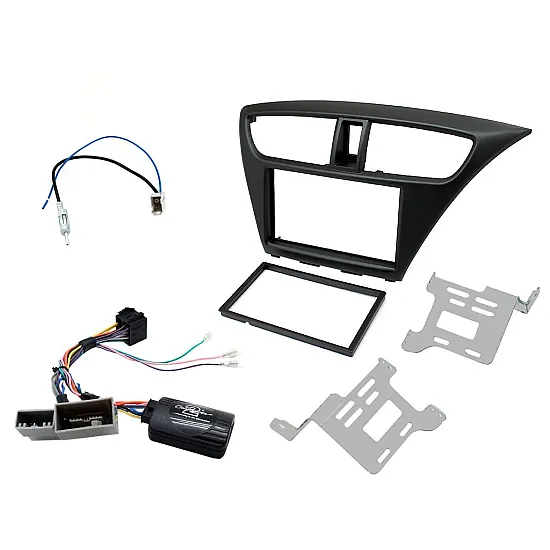 Connects2 Car Stereo Fitting Kit Double DIN Facia Radio Installation For Honda - CTKHD06 Connects2 Car Stereo Fitting Kit Double DIN Facia Radio Installation For Honda - CTKHD06
