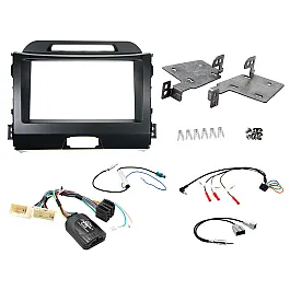 Connects2 Car Stereo Fitting Kit Double DIN Facia Radio Installation For KIA - CTKKI02