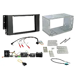 Connects2 Car Stereo Fitting Kit Double DIN Facia Radio Installation For Land Rover Freelander - CTKLR07