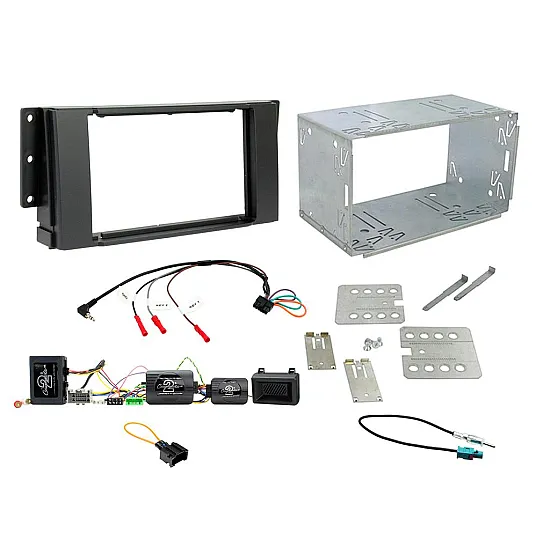 Connects2 Car Stereo Fitting Kit Double DIN Facia Radio Installation For Land Rover Freelander - CTKLR07 Connects2 Car Stereo Fitting Kit Double DIN Facia Radio Installation For Land Rover Freelander - CTKLR07