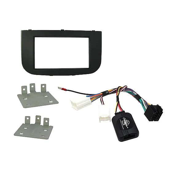 Connects2 Car Stereo Fitting Kit Double DIN Facia Radio Installation For Mitsubishi - CTKMT08 Connects2 Car Stereo Fitting Kit Double DIN Facia Radio Installation For Mitsubishi - CTKMT08