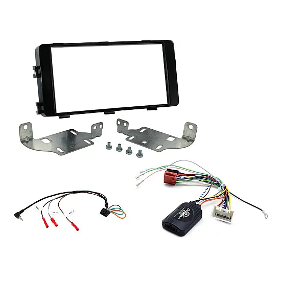 Connects2 Car Stereo Fitting Kit Double DIN Facia Radio Installation For Mitsubishi - CTKMT09 Connects2 Car Stereo Fitting Kit Double DIN Facia Radio Installation For Mitsubishi - CTKMT09