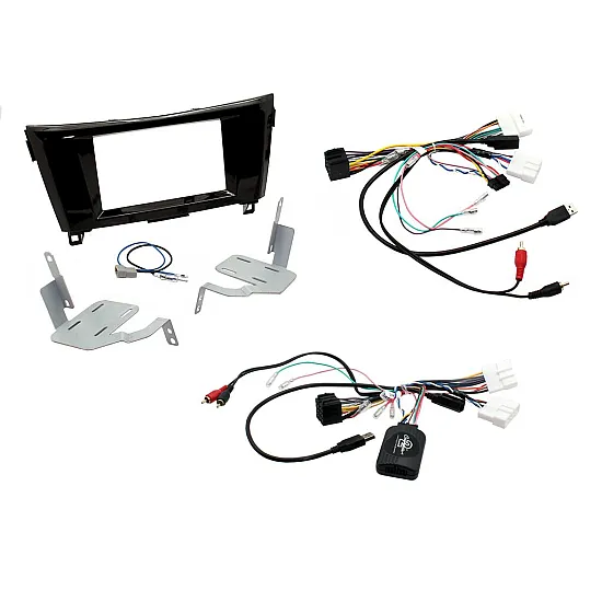 Connects2 Car Stereo Fitting Kit Double DIN Facia Radio Installation For Nissan - CTKNS04