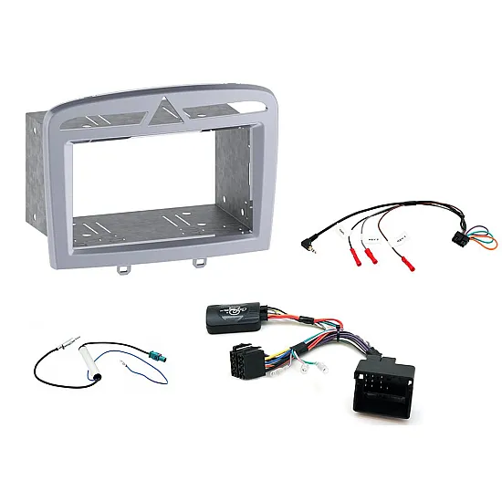 Connects2 Car Stereo Fitting Kit Double DIN Facia Radio Installation For Peugeot - CTKPE06 Connects2 Car Stereo Fitting Kit Double DIN Facia Radio Installation For Peugeot - CTKPE06