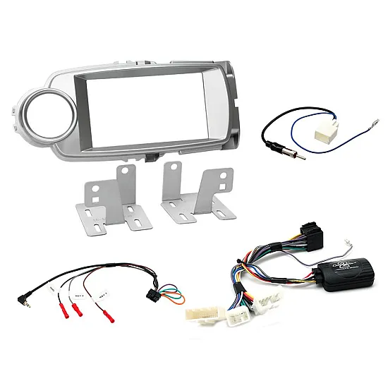 Connects2 Car Stereo Fitting Kit Double DIN Facia Radio Installation For Toyota - CTKTY09 Connects2 Car Stereo Fitting Kit Double DIN Facia Radio Installation For Toyota - CTKTY09