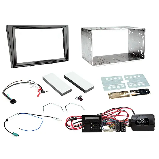 Connects2 Car Stereo Fitting Kit Double DIN Fascia Radio Installation For Vauxhall - CTKVX11 Connects2 Car Stereo Fitting Kit Double DIN Fascia Radio Installation For Vauxhall - CTKVX11