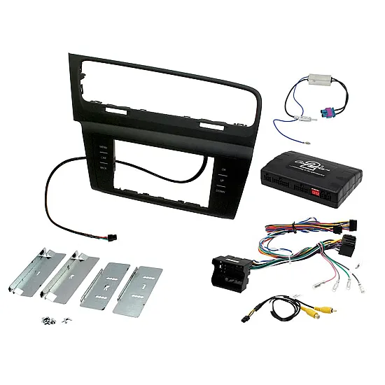 Connects2 Car Stereo Fitting Kit Double DIN Facia Radio Installation For Volkswagen - CTKVW09L Connects2 Car Stereo Fitting Kit Double DIN Facia Radio Installation For Volkswagen - CTKVW09L
