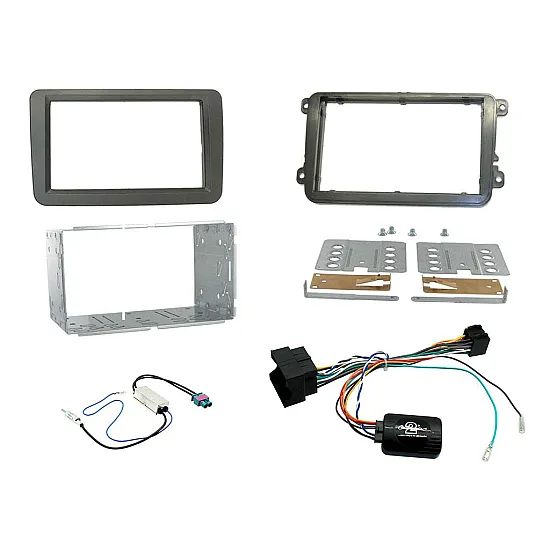 Connects2 Car Stereo Fitting Kit Double DIN Facia Radio Installation For Volkswagen - CTKVW16 Connects2 Car Stereo Fitting Kit Double DIN Facia Radio Installation For Volkswagen - CTKVW16