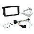 Connects2 Car Stereo Fitting Kit Double DIN Facia Radio Installation For Volkswagen - CTKVW17