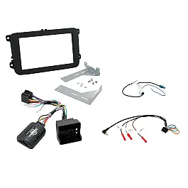 Connects2 Car Stereo Fitting Kit Double DIN Facia Radio Installation For Volkswagen - CTKVW18
