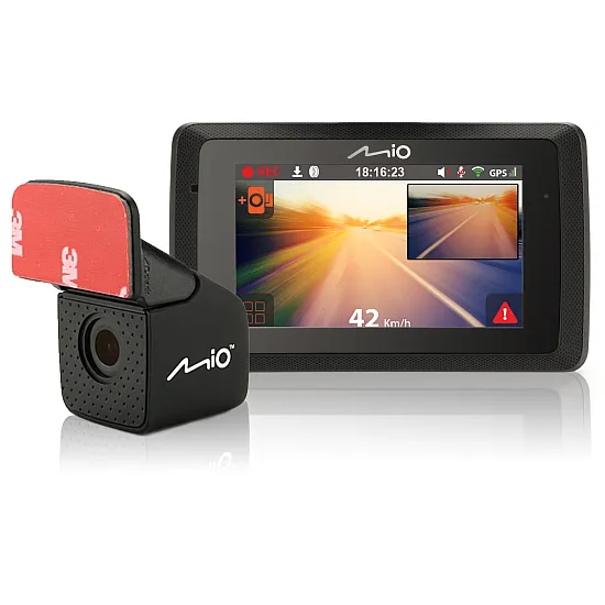 Mio Mivue 751 DUAL Car Dash Cam DVR With GPS & Speed Rear Camera Video Record Mio Mivue 751 DUAL Car Dash Cam DVR With GPS & Speed Rear Camera Video Record