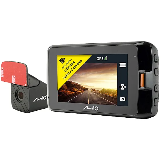 Mio Mivue 751 DUAL Car Dash Cam DVR With GPS & Speed Rear Camera Video Record Mio Mivue 751 DUAL Car Dash Cam DVR With GPS & Speed Rear Camera Video Record