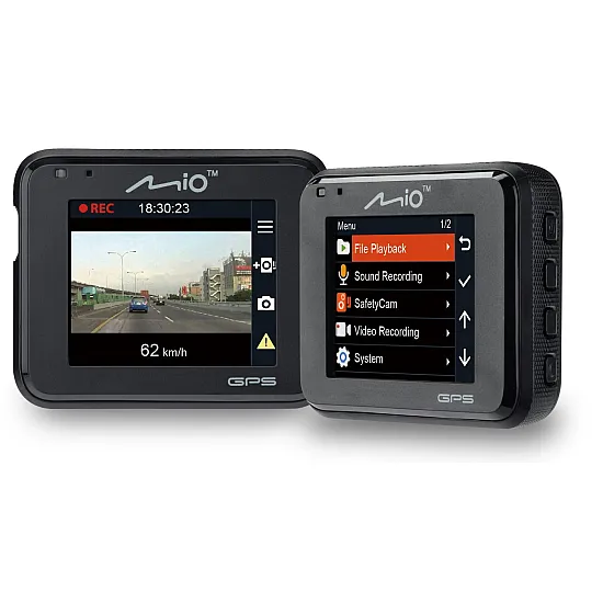 Mio Mivue C323P 1080p Full HD 130° Wide Angle View F2.0 Aperture Lens Dash Cam Mio Mivue C323P 1080p Full HD 130° Wide Angle View F2.0 Aperture Lens Dash Cam