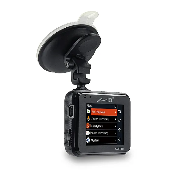 Mio Mivue C323P 1080p Full HD 130° Wide Angle View F2.0 Aperture Lens Dash Cam Mio Mivue C323P 1080p Full HD 130° Wide Angle View F2.0 Aperture Lens Dash Cam