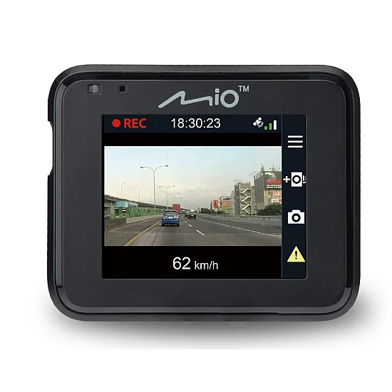 Mio Mivue C380 DUAL 2" Car Dash Cam Front Rear 32GB 1080p Full HD GPS Tracking