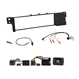 Connects2 Car Stereo Fitting Kit Single DIN Facia Radio Installation For BMW - CTKBM07