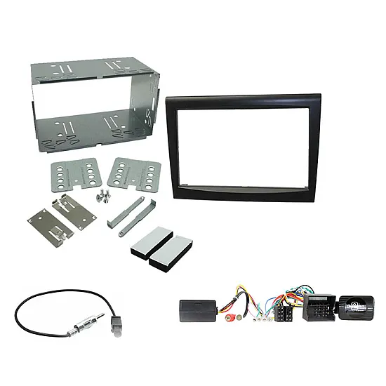 Connects2 Car Stereo Double DIN Fascia Radio Installation Kit For Porsche - CCKPO010 Connects2 Car Stereo Double DIN Fascia Radio Installation Kit For Porsche - CCKPO010