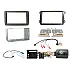 Connects2 Car Stereo Fitting Kit Double DIN Facia Radio Installation For Volkswagen - CTKVW01