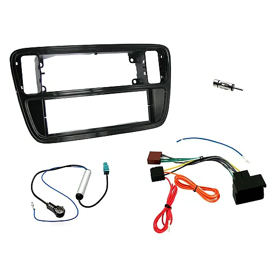 Connects2 Car Stereo Fitting Kit Single DIN Fascia Radio Fitting Kit For Volkswagen - CTKVW02-ISO Connects2 Car Stereo Fitting Kit Single DIN Fascia Radio Fitting Kit For Volkswagen - CTKVW02-ISO