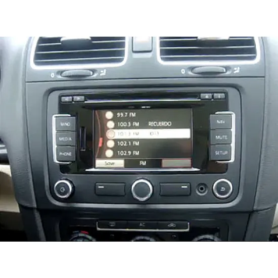 Volkswagen RNS-315 Touchscreen Navigation System Bluetooth and DAB Radio