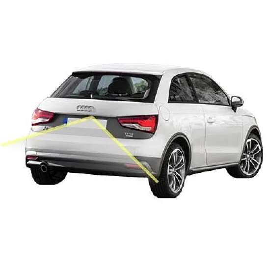 Audi A1 Rear View Reversing Camera Kit with Moving Guidelines Audi A1 Rear View Reversing Camera Kit with Moving Guidelines