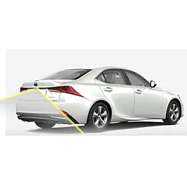 Lexus IS300 Reversing Rear View Camera Kit with Guidelines