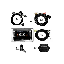 Park Pilot with OPS Front + Rear Retrofit for VW Passat B7 - 38368-1