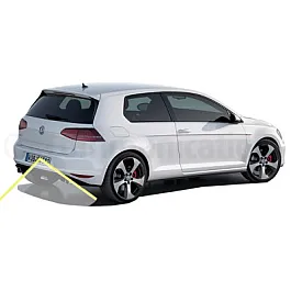 VW Golf MK 7 (VII) Emblem Rear Camera Kit - Genuine VW Kit