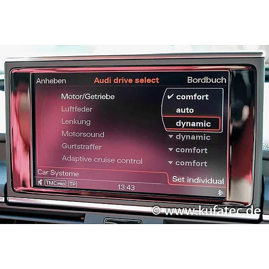 Kufatec Complete Active Sound Booster for Audi A6 4G Allroad 2013 - 40222-2 Kufatec Complete Active Sound Booster for Audi A6 4G Allroad 2013 - 40222-2