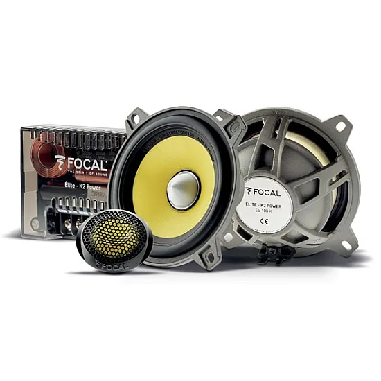 Focal ES100K ELITE K2 Power 4" 10cm 2-Way Component Car Speakers Kit Focal ES100K ELITE K2 Power 4" 10cm 2-Way Component Car Speakers Kit