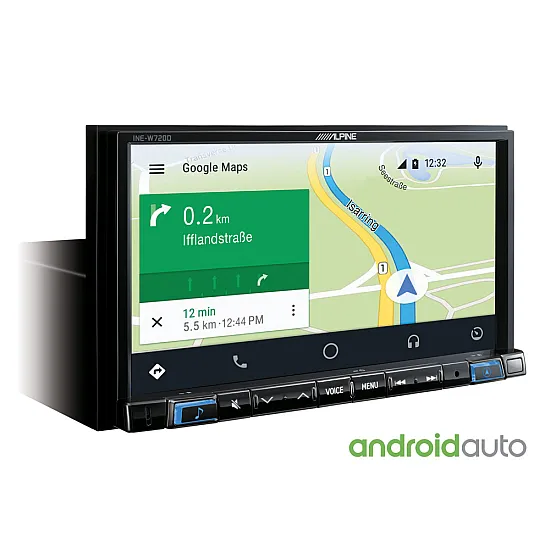 Alpine INE-W720D 7" Car Sat Nav Apple CarPlay Android Auto Bluetooth DAB