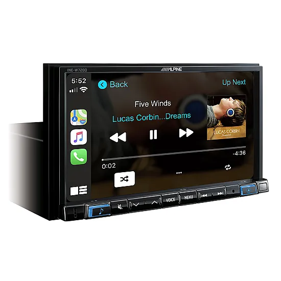 Alpine INE-W720D 7" Car Sat Nav Apple CarPlay Android Auto Bluetooth DAB