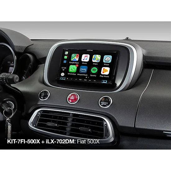 Alpine KIT-7FI-500X 7-inch installation Kit for Fiat 500X (334)