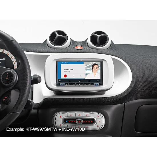 Alpine KIT-W997SMTW 7-inch Installation Kit for Smart Fortwo, Forfour (453) Alpine KIT-W997SMTW 7-inch Installation Kit for Smart Fortwo, Forfour (453)