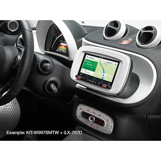 Alpine KIT-W997SMTW 7-inch Installation Kit for Smart Fortwo, Forfour (453) Alpine KIT-W997SMTW 7-inch Installation Kit for Smart Fortwo, Forfour (453)