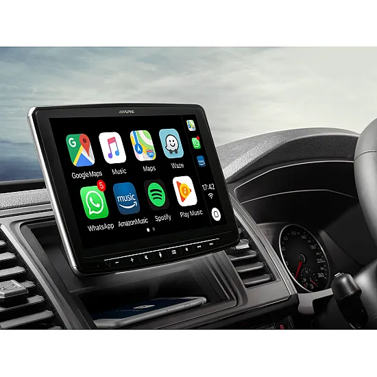 Alpine Digital Media Station Apple CarPlay Android Auto 9" Screen DAB Digital Radio - iLX-F903T6R Alpine Digital Media Station Apple CarPlay Android Auto 9" Screen DAB Digital Radio - iLX-F903T6R