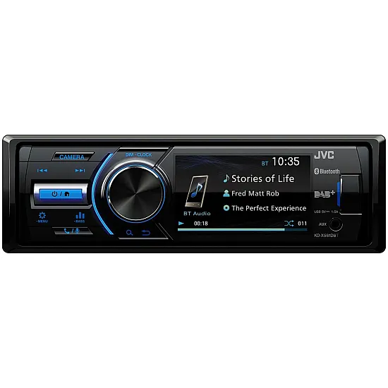JVC KD-X561DBT Mechless Car Stereo - Bluetooth DAB USB/Aux Input MP3 JVC KD-X561DBT Mechless Car Stereo - Bluetooth DAB USB/Aux Input MP3