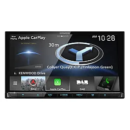 Kenwood DNX9190DABS 6.8” HD AV-Receiver/Navigation System WiFi & DAB CarPlay