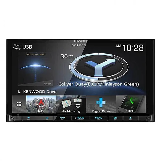 Kenwood DNX9190DABS 6.8” HD AV-Receiver/Navigation System WiFi & DAB CarPlay Kenwood DNX9190DABS 6.8” HD AV-Receiver/Navigation System WiFi & DAB CarPlay
