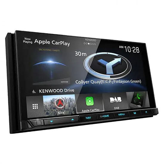 Kenwood DNX9190DABS 6.8” HD AV-Receiver/Navigation System WiFi & DAB CarPlay Kenwood DNX9190DABS 6.8” HD AV-Receiver/Navigation System WiFi & DAB CarPlay